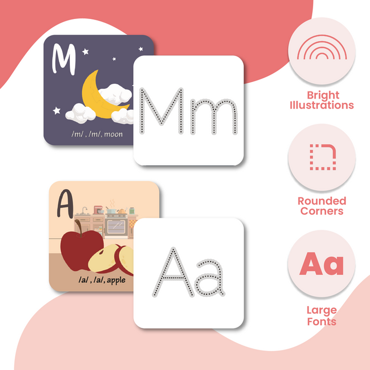 Alphabet Flash Cards for Toddlers/Kids