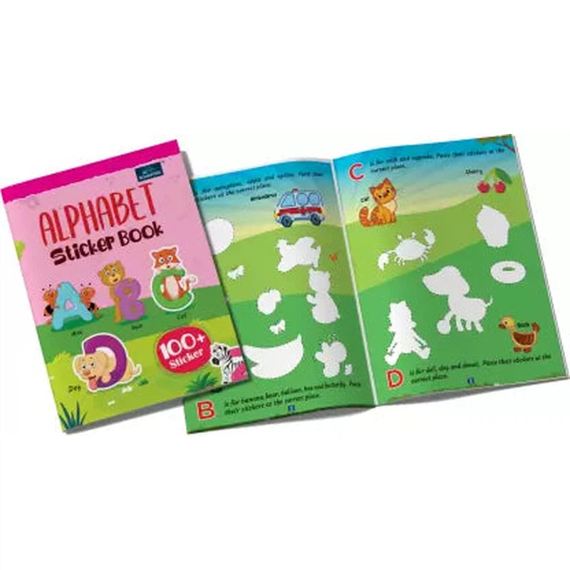 Alphabet Sticker Book for kids