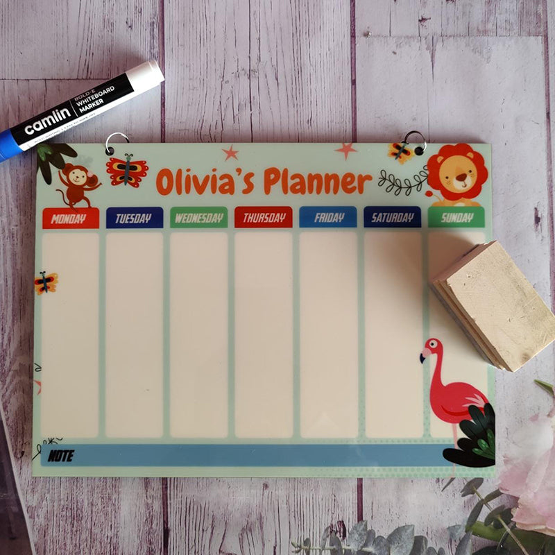 Personalised Weekly Planner - (COD not Available)