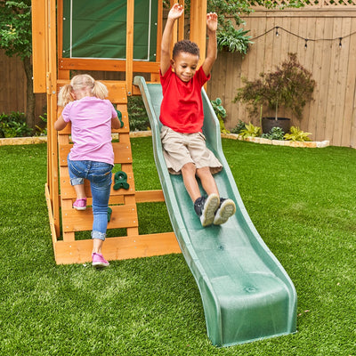 Appleton wooden Swing and Slide playset (COD not Available)
