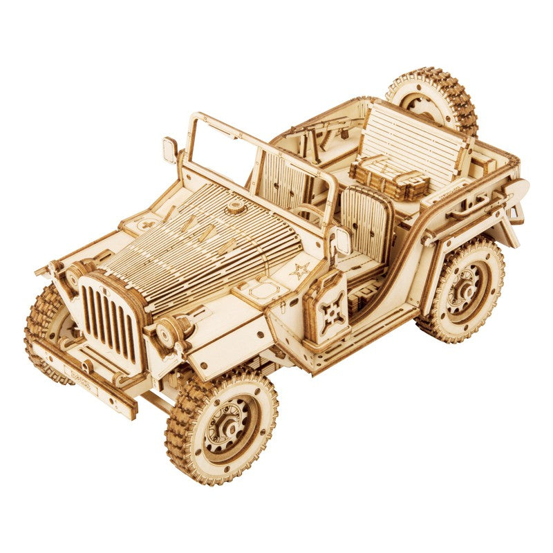 Army Jeep 3D Puzzle - 369 Pcs