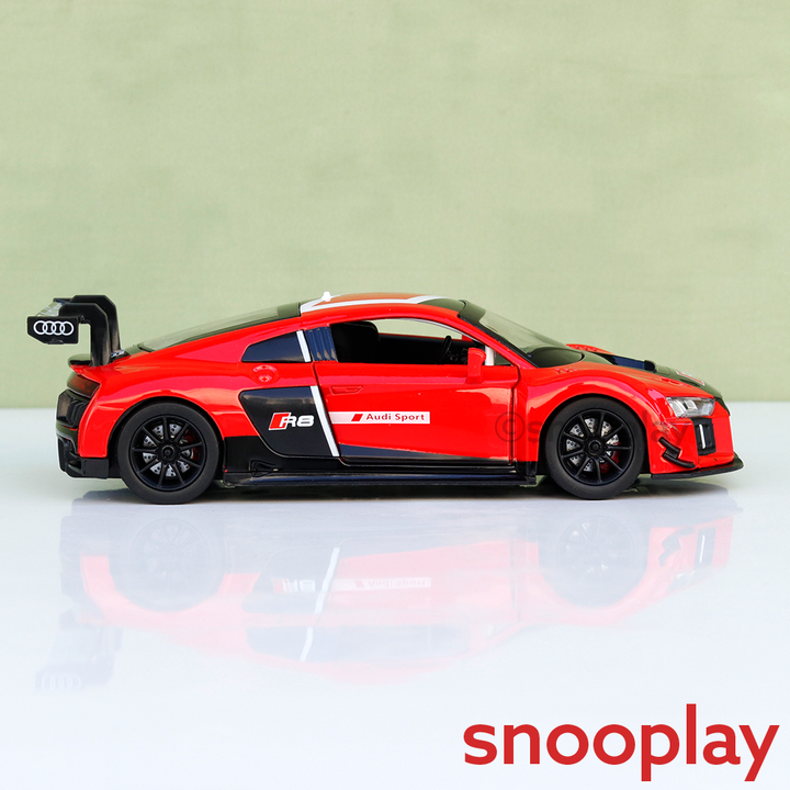 Metal Speed Zone Original Audi R8 LMS Licensed Diecast Car with Openable Parts | 1:24 Scale (14 Years till Grown Ups)