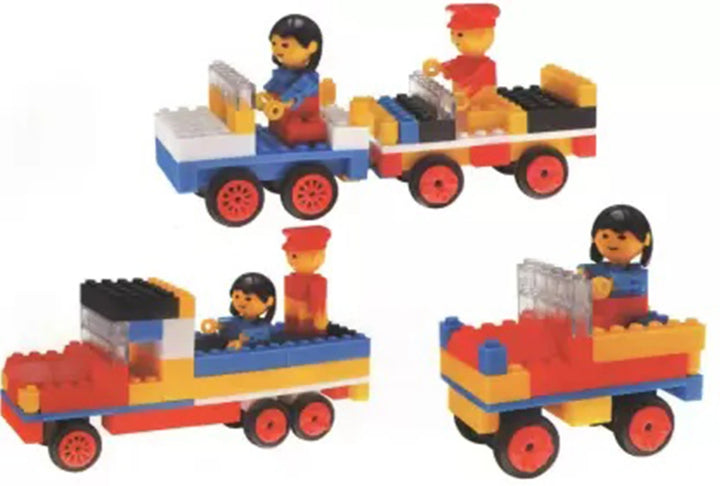 Peacock Toys & Games 125 Pieces Smart Blocks Automech Auto Building Block Set with People Figures