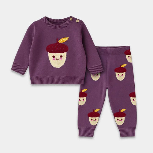 Mi Arcus Sweater-Pyjama Set - Blended Jacquard Knit