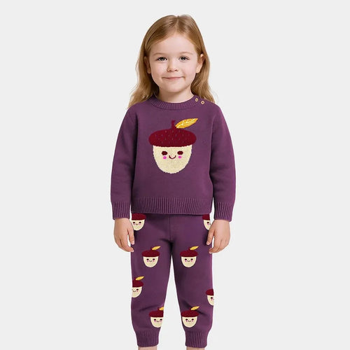 Mi Arcus Sweater-Pyjama Set - Blended Jacquard Knit