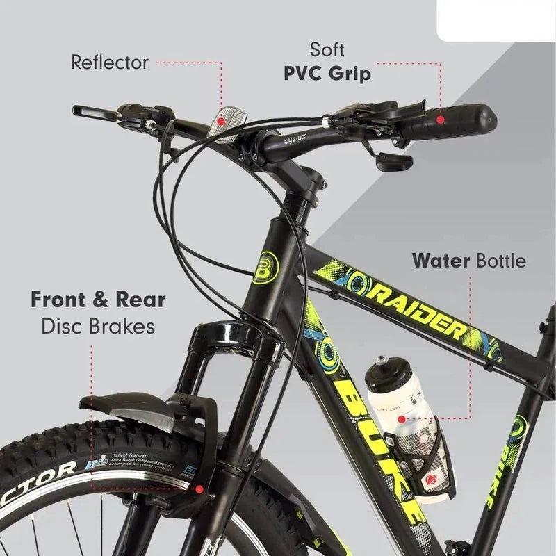 Raider 27.5T Bicycle | Black Matt | (COD not Available)