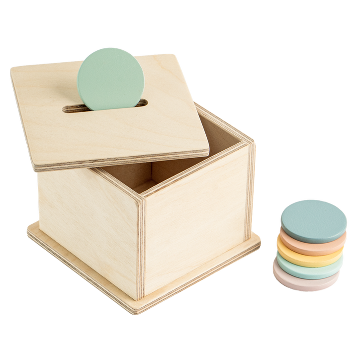 Montessori Wooden Coinbox