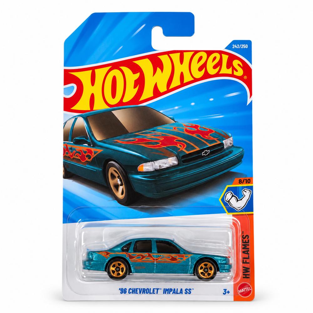 Set of 3 Hot wheels [HW 491] - Vairstrike, McMurtry Speirling, '96 Chevrolet Impala SS
