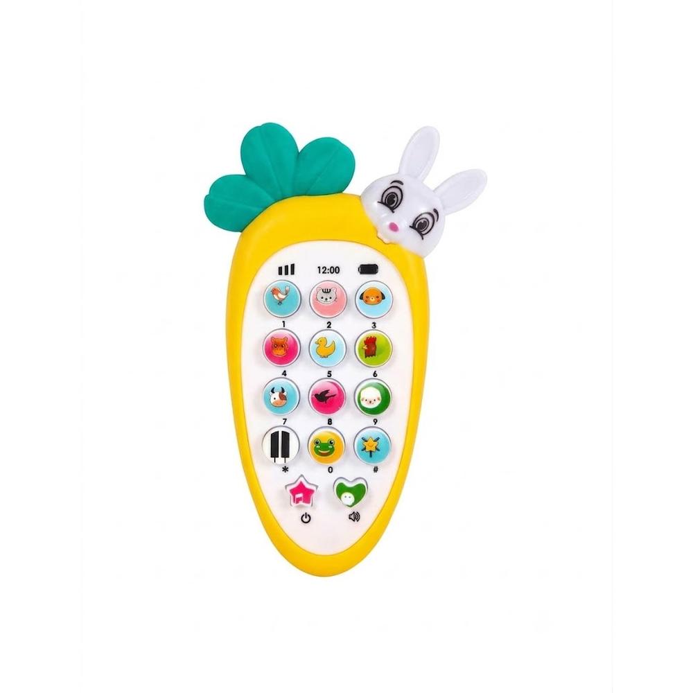Venetian Industries My Smart Phone Toy | Musical Baby Phone with Animal Sounds & Lights | Interactive Pretend Play Toy