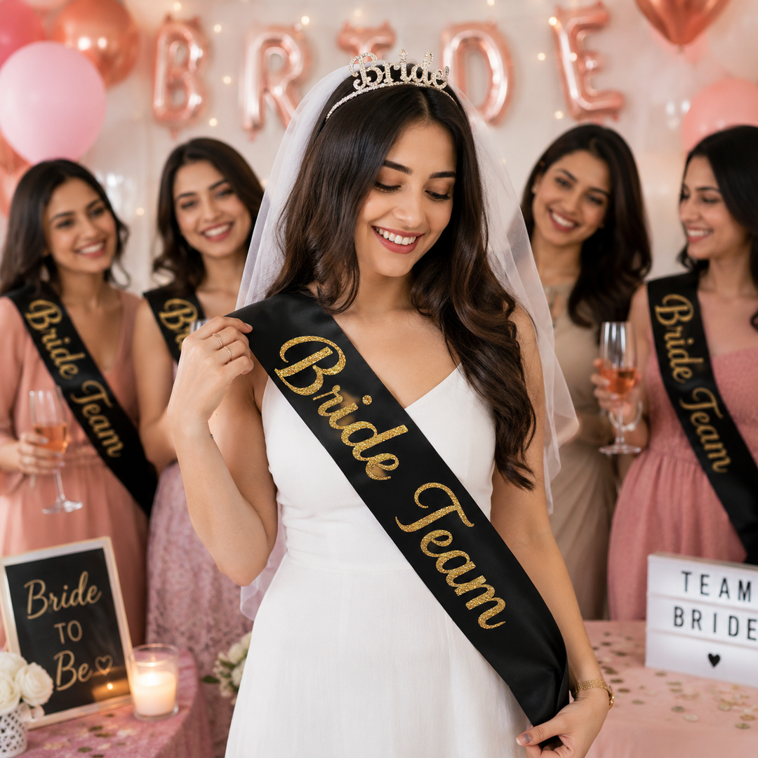 Bride Team Sash | Bridal Party Accessory