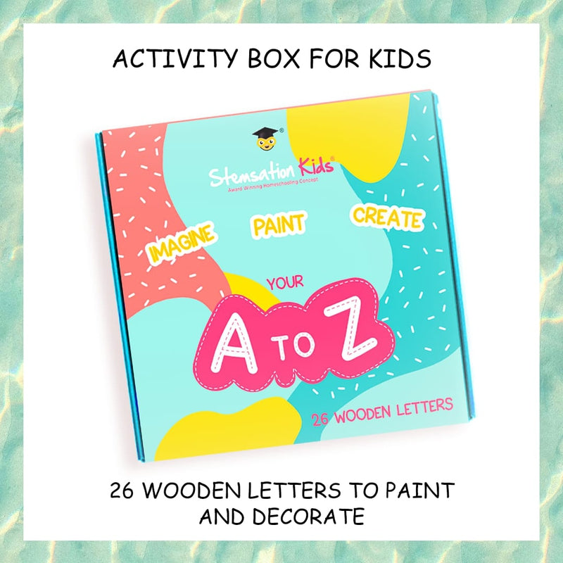 Montessori STEAM Box: Design Your Own Alphabets