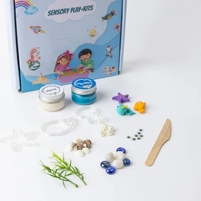 Ocean Animals Clay Activity Kit | Sea Creatures Themed | 2 to 4 Years