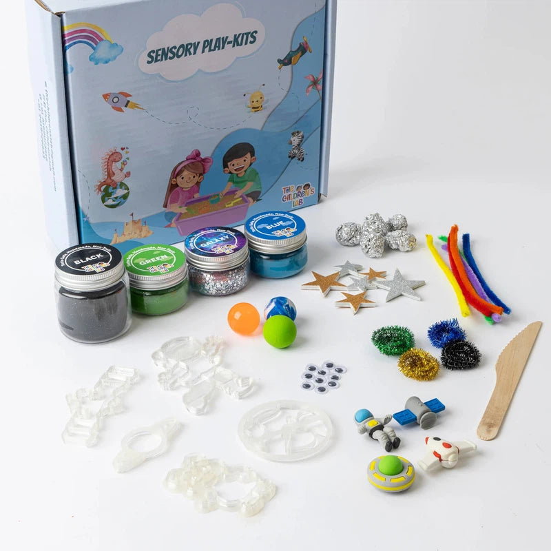 DIY Activity Space Clay Kit | Solar Playdough | 2 to 6 Years