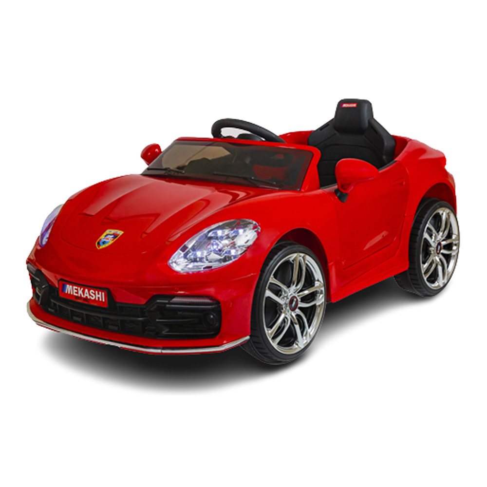 Battery Operated Ride-on Car with LED Headlights & Rear Lights | MKS_002 | Red | COD not Available