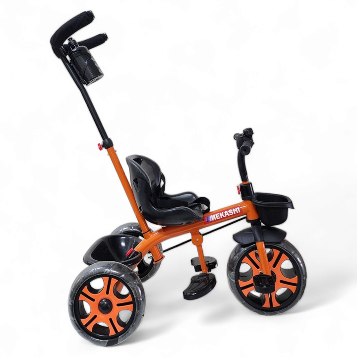 T002 Baby Tricycle with Parental Handle MW | Orange | COD not Available