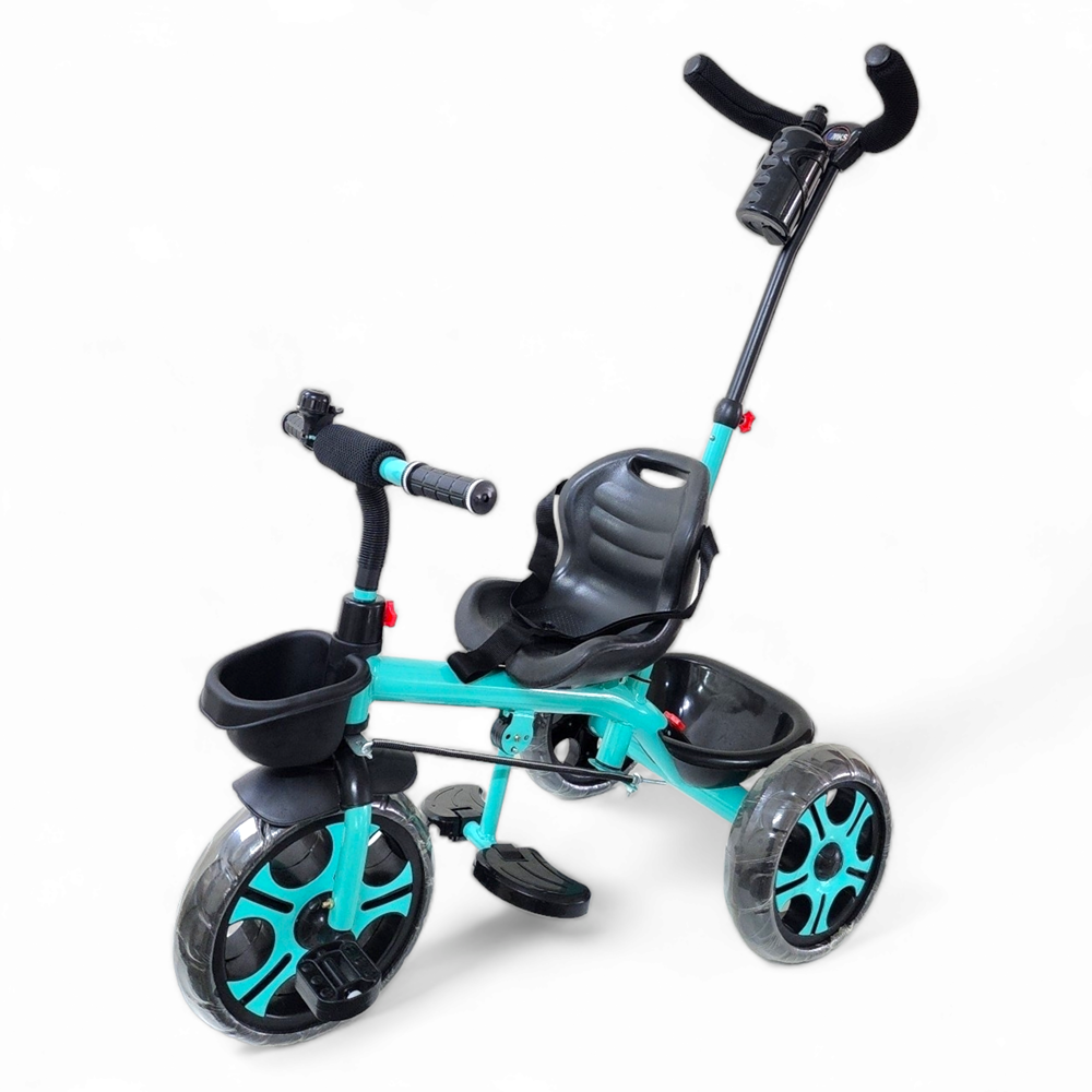 T002 Baby Tricycle (Sea Green) with Parental Handle MW | COD not Available