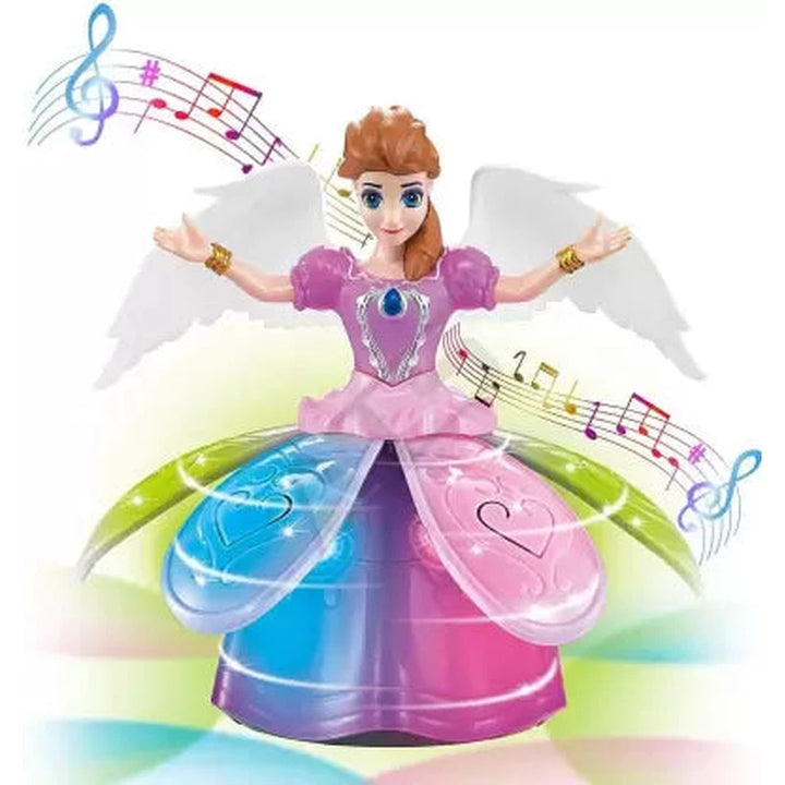 Rotating Angel Girl with Light and Music (3-6 Years)