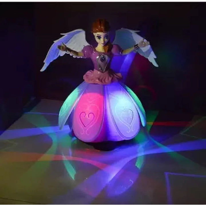 Rotating Angel Girl with Light and Music (3-6 Years)