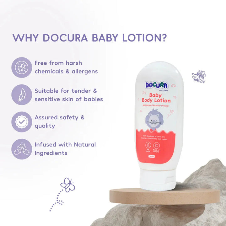 Docura Baby Body Lotion - 120ml