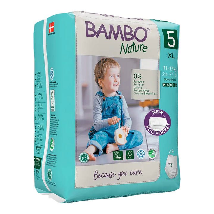 Bambo Nature (5-XL) Pants | 19 Pants | 11-17 Kg | 24-37 lbs