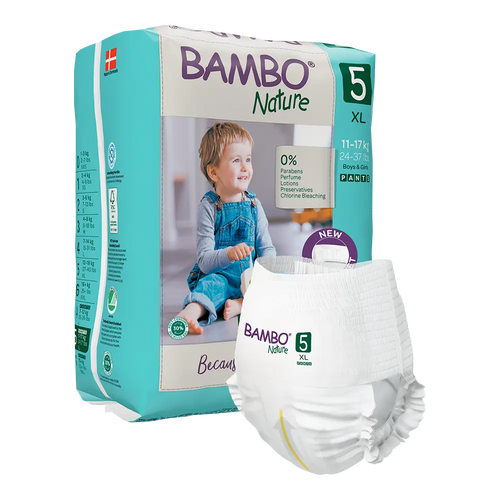 Bambo Nature (5-XL) Pants | 19 Pants | 11-17 Kg | 24-37 lbs