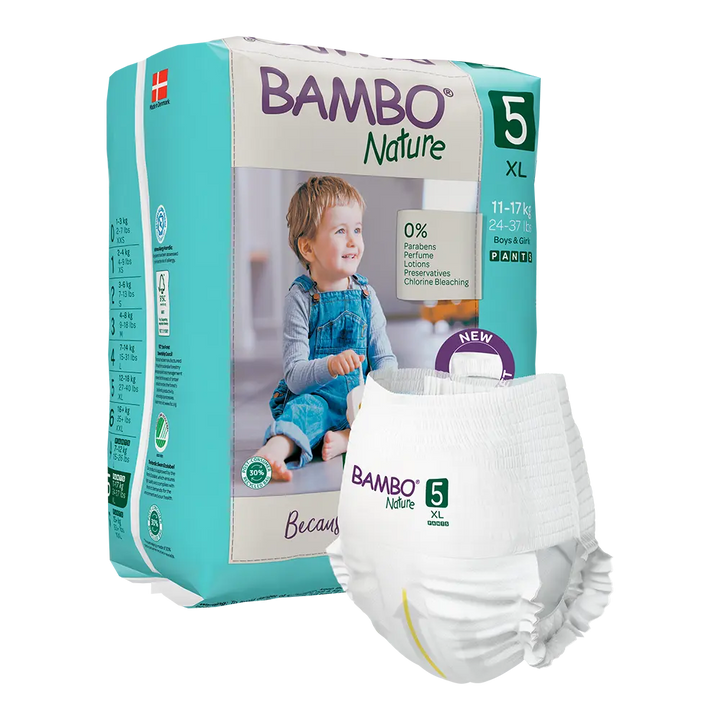 Bambo Nature (5-XL) Pants | 19 Pants | 11-17 Kg | 24-37 lbs