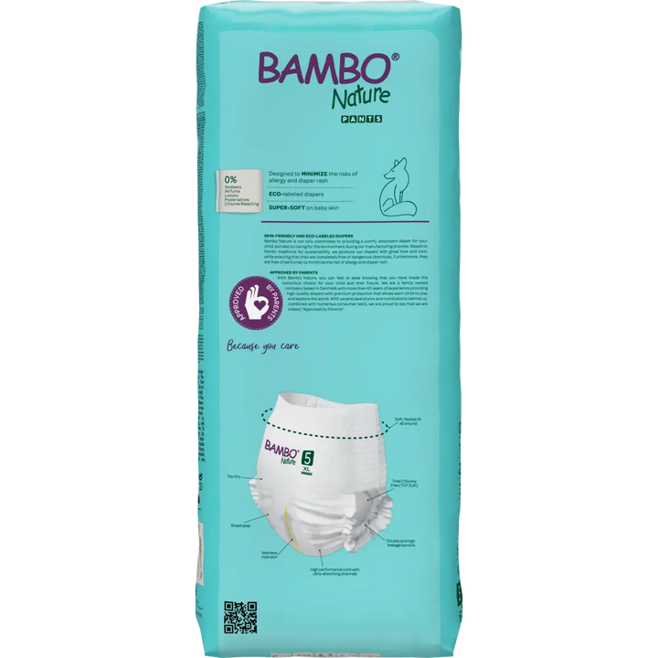 Bambo Nature (5-XL) Pants | 38 Pants | 11-17 Kg | 24-37 lbs