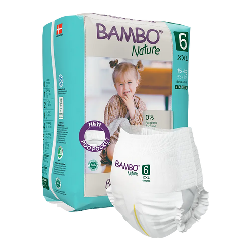 Bambo Nature (6-XXL) Pants | 18 Pants | 15+ Kg | 33+ lbs