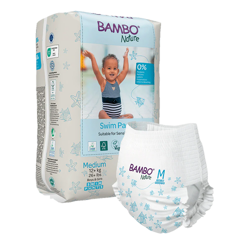Bambo Nature (Medium) Swim Pants | 12 Pants | 12+ Kg | 26+ lbs