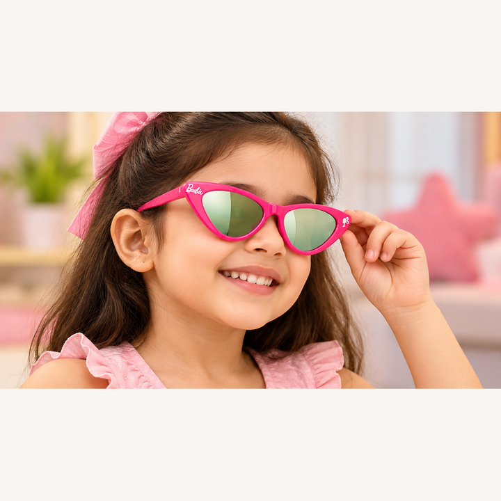Licensed Barbie Sunglasses for Kids with 100% UV Protection