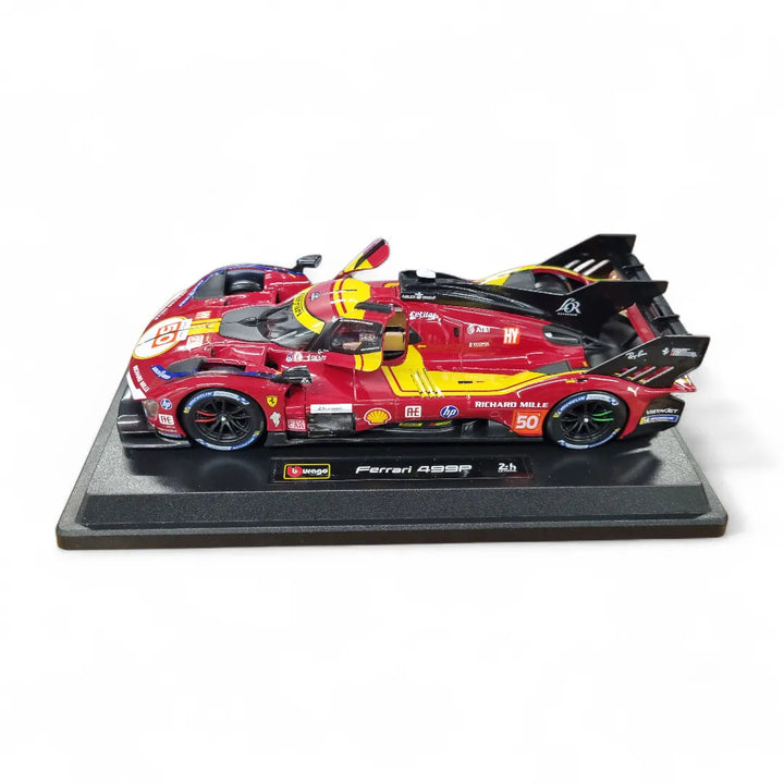 Bburago Original Ferrari 499P Licensed Diecast Car (50) | 1:24 Scale Model (14 Years Till Grown Ups)