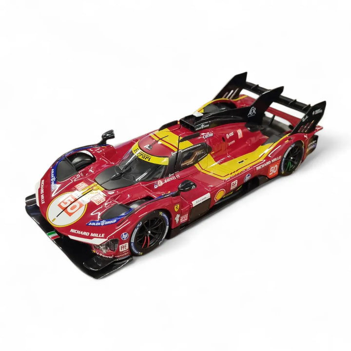 Bburago Original Ferrari 499P Licensed Diecast Car (50) | 1:24 Scale Model (14 Years Till Grown Ups)