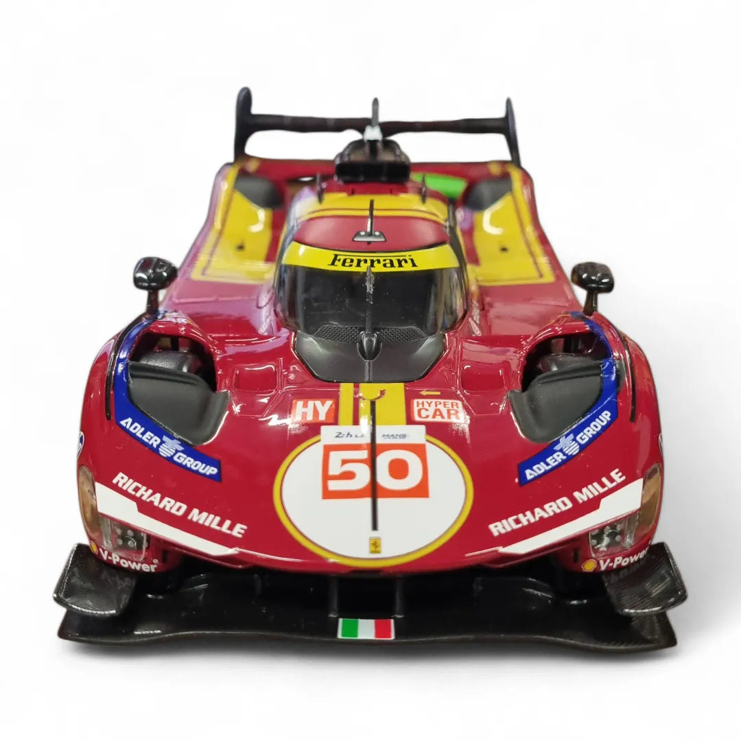 Bburago Original Ferrari 499P Licensed Diecast Car (50) | 1:24 Scale Model (14 Years Till Grown Ups)