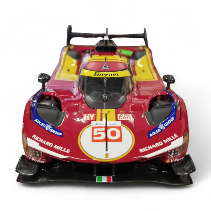 Bburago Original Ferrari 499P Licensed Diecast Car (50) | 1:24 Scale Model (14 Years Till Grown Ups)