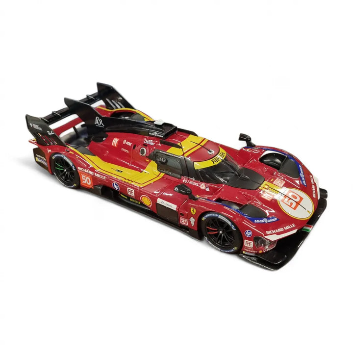 Bburago Original Ferrari 499P Licensed Diecast Car (50) | 1:24 Scale Model (14 Years Till Grown Ups)