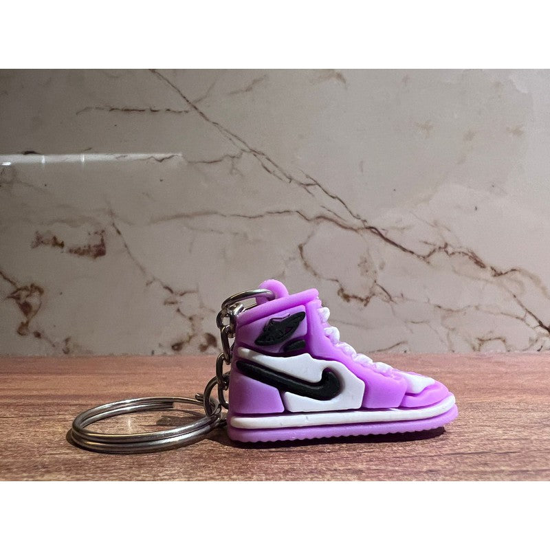 Nike Shoes Small Keychain Rubber (Purple)