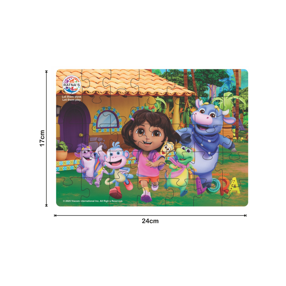 Ratna'a 4 in 1 Dora Jigsaw Puzzle – 140 Pieces