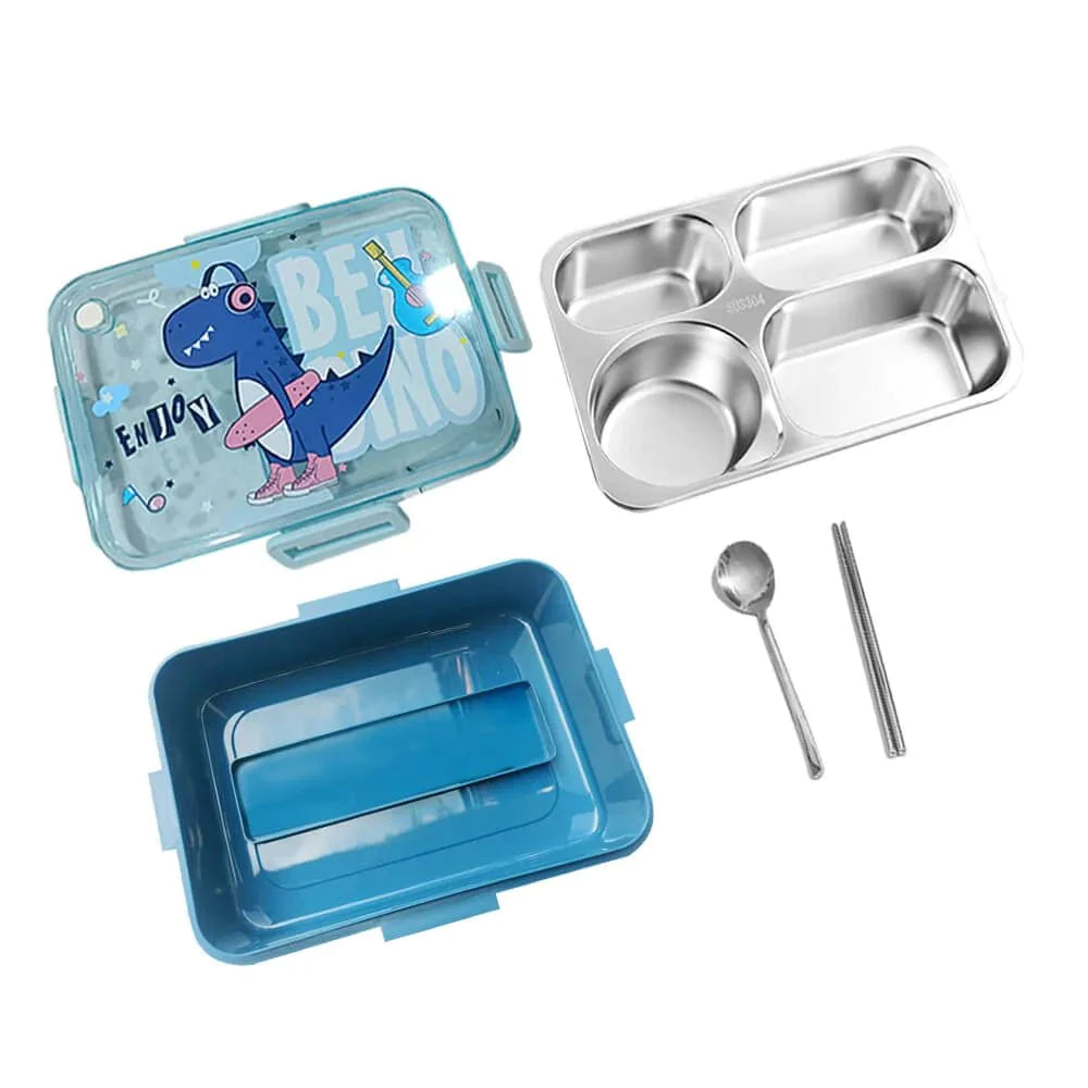 Blue Whale Stainless Steel Lunch Box | Big Size