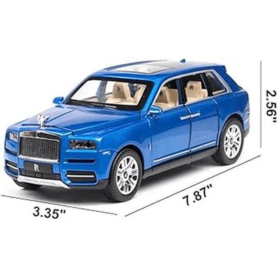 Resembling Big Diecast Metal Car Cullinan 1:24 Die Cast Scale Model Alloy