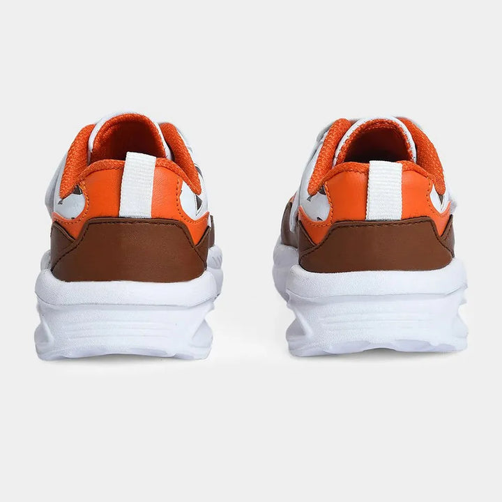 Mi Arcus Unisex PU Leather Shoes - Velcro Strap, Mesh Lining & Peva Outsole