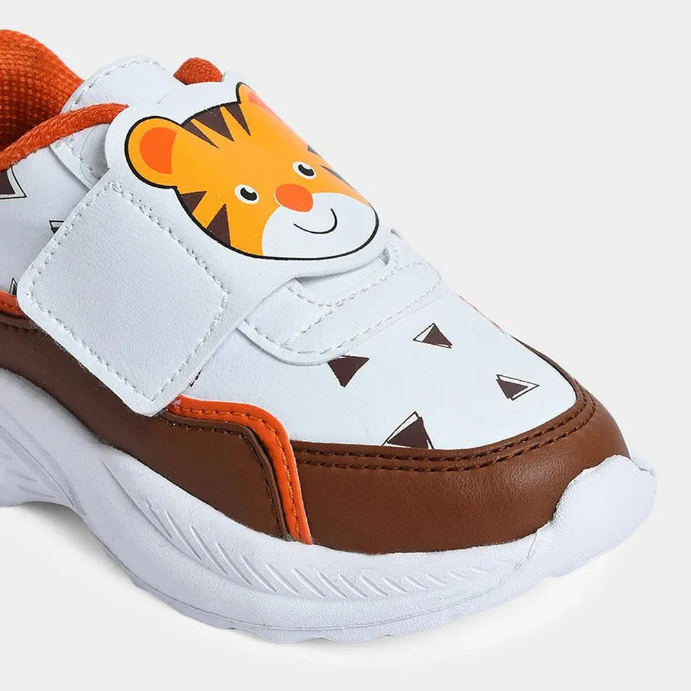 Mi Arcus Unisex PU Leather Shoes - Velcro Strap, Mesh Lining & Peva Outsole