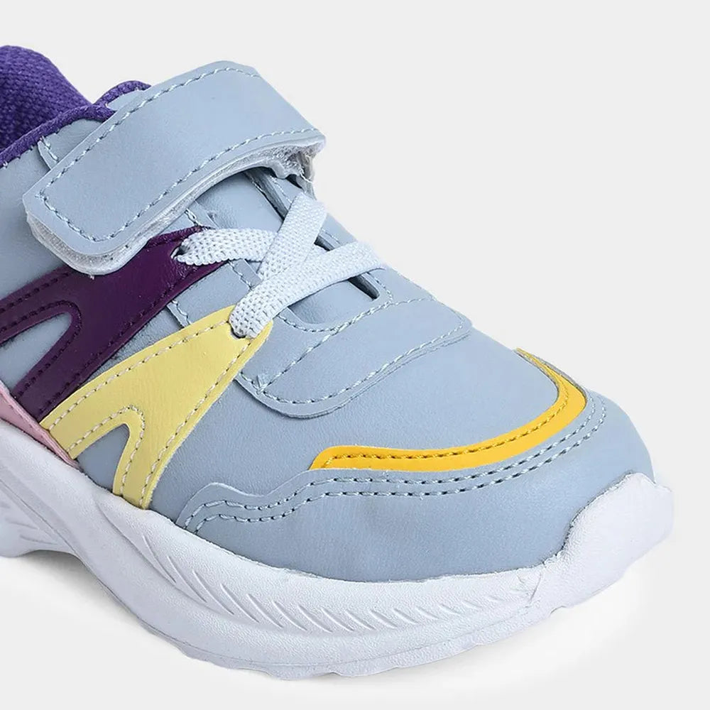 Mi Arcus PU Leather Shoes - Velcro Strap, Elastic Laces & Peva Sole