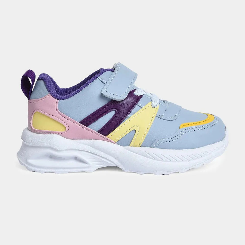 Mi Arcus PU Leather Shoes - Velcro Strap, Elastic Laces & Peva Sole