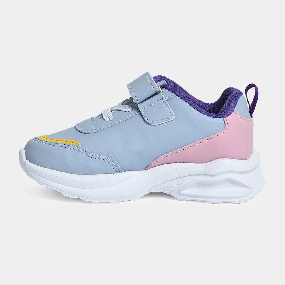 Mi Arcus PU Leather Shoes - Velcro Strap, Elastic Laces & Peva Sole