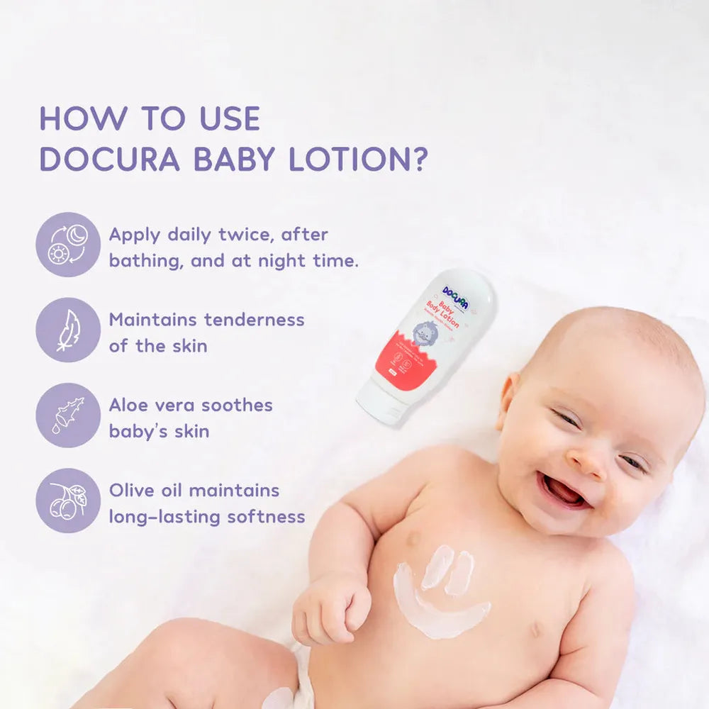 Docura Baby Body Lotion - 120ml