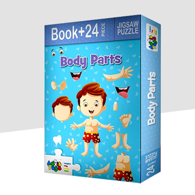 Body Parts - 24 Pieces Jigsaw Puzzle (2-4 Years)