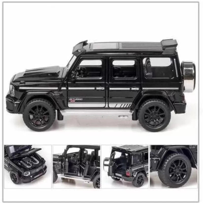 1:32 Diecast Toy Car Resembling Brabus 700 With Light & Sound (Pack of 1) - Assorted Colours