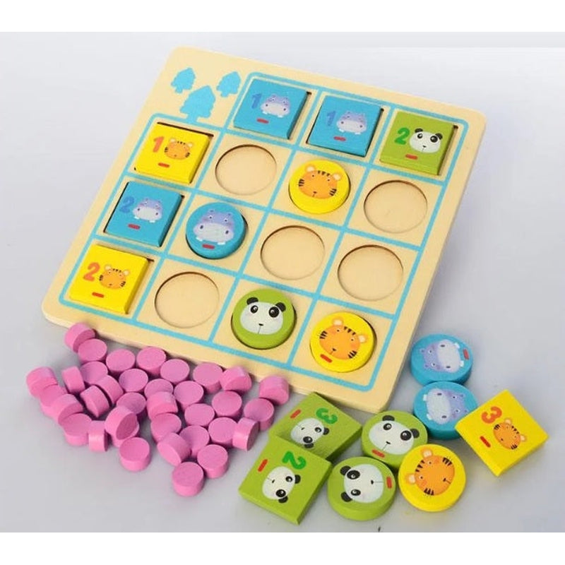 Animal Logic Game & Brainvita Educational Learning Toys