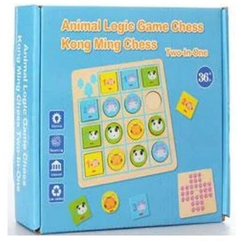 Animal Logic Game & Brainvita Educational Learning Toys