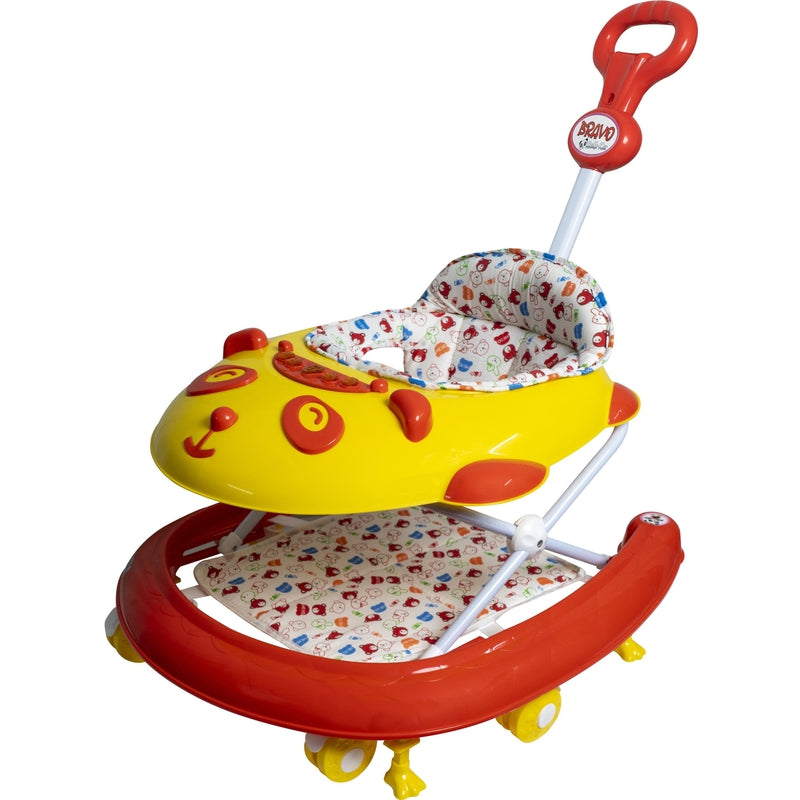 Bravo Musical Activity Walker (Red and Yellow)